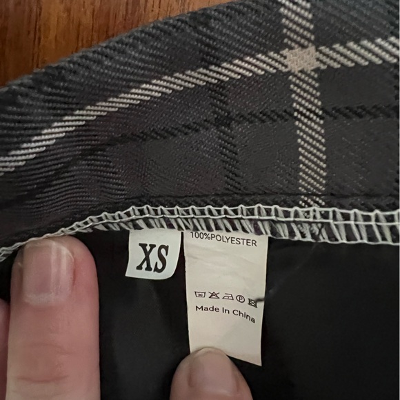 Japanese School JK Uniform Pleated Plaid Skirt, XS - Picture 3 of 3